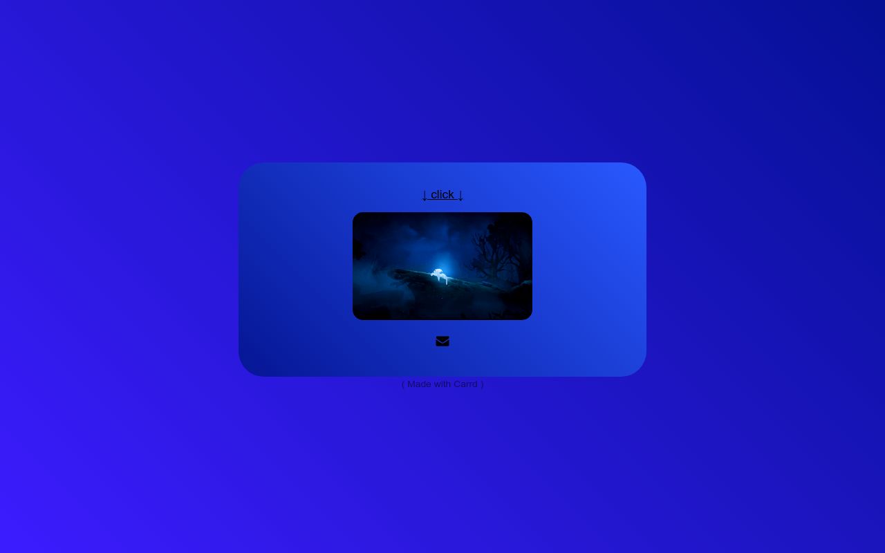 Carrd profile picture for @specifically